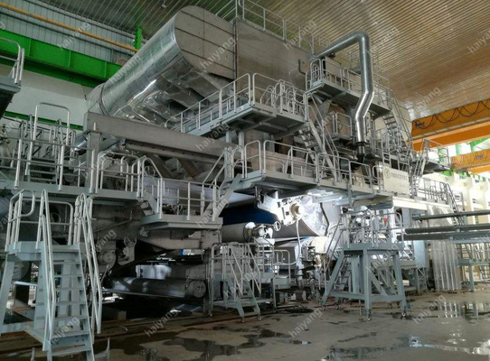 Máquina automática de la fabricación de papel de la cultura A4 40 G/M2 2400 milímetros